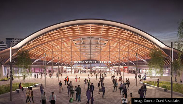 Image of Curzon Street Station Birmingham part of HS2 Phase 2a