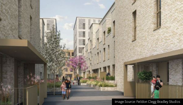 Image of the Gallions Quarter Development in Newham 