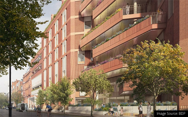 CGI of the new Great Ormond Street Hospital building 