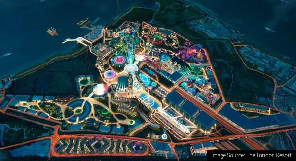 Image of the planned new London Resort