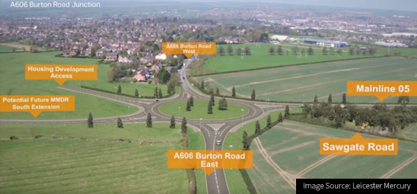 Image of the Melton Mowbray Distributor Road Infrastructure-construction project