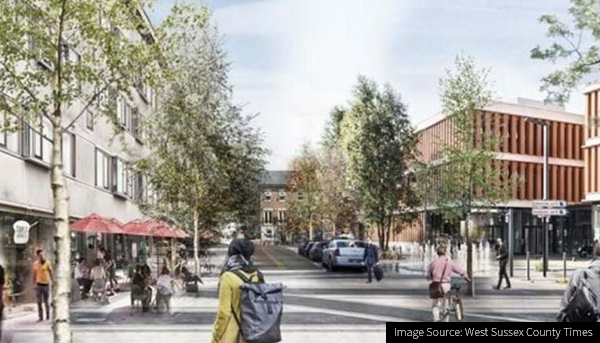 Image of Morgan Sindall new development in Horesham contract awarded to Morgan Sindall