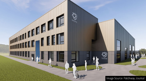 CGI of Patchway Community School one of many projects boosting South West construction