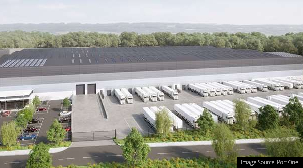 CGI East of England Construction development of Port One Logistics Park