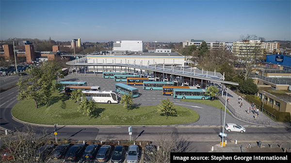 Transport interchange construction