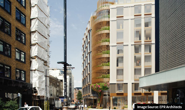 Marylebone Lane Hotel - hotel and leisure construction