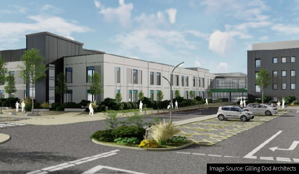 CGI of the West Cumberland Hospital Health Project