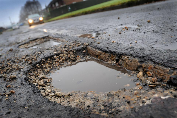 Estimated 14 years to fix UK pothole problems